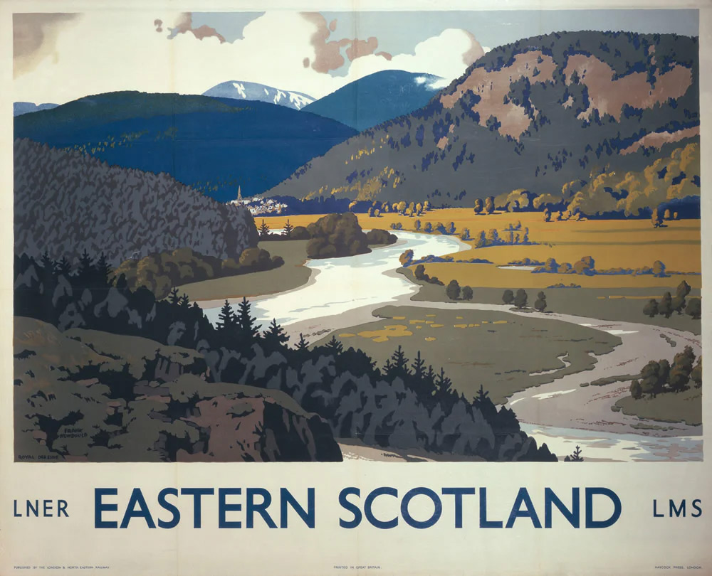Eastern Scotland Poster