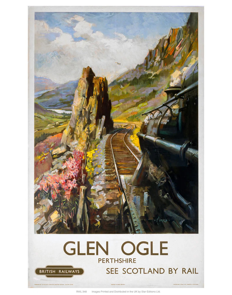 Glen Ogle Poster