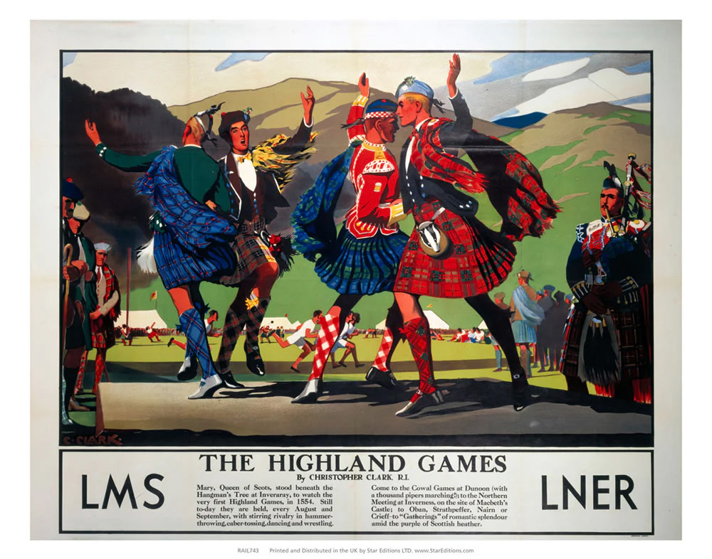 Highland Games Poster