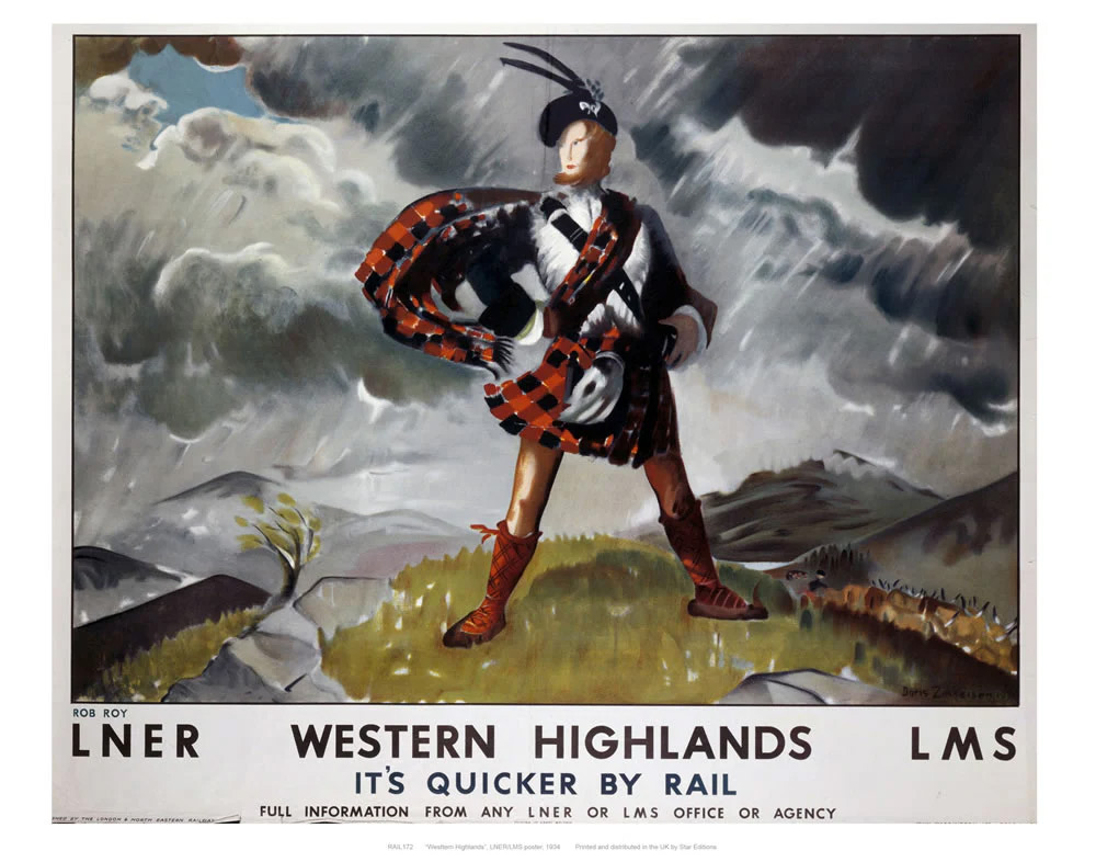 Western Highland Poster