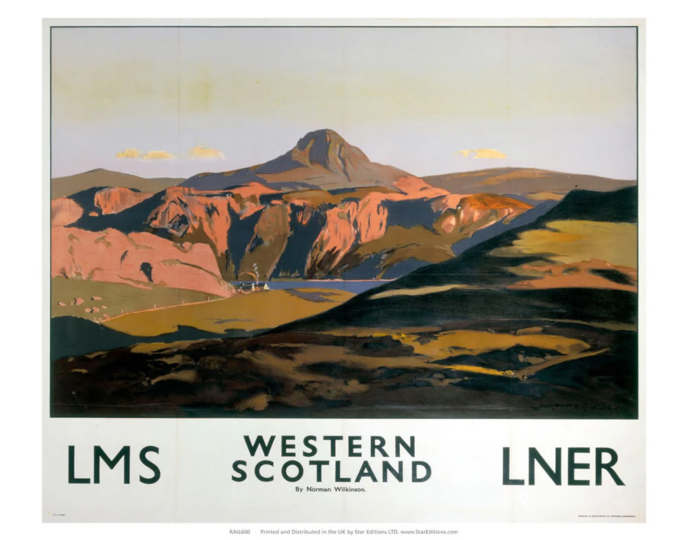 Western Scotland Poster